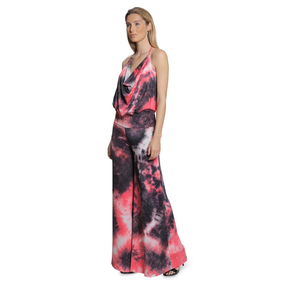 Lola Jumpsuit Tie Dye Wide legs - Size S